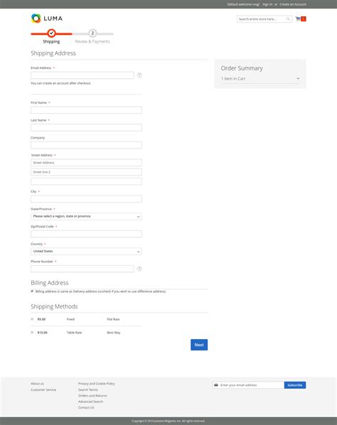 How To Customize Magento 2 Checkout Shipping Address Form