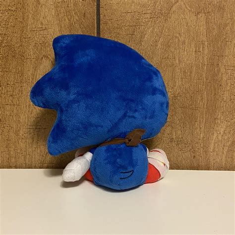 Sonic The Hedgehog Emoji Heart Love Plush Toy - Depop