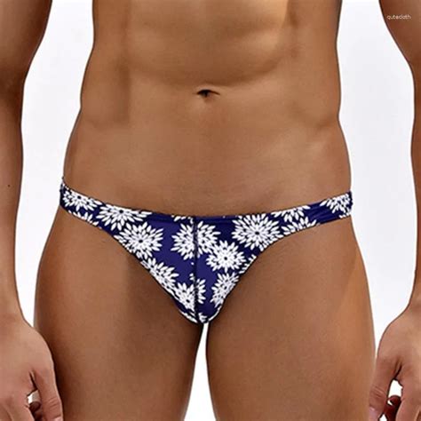 Herren Badebekleidung Sexy Tanga Herren Bikini Mini Badehose Junger