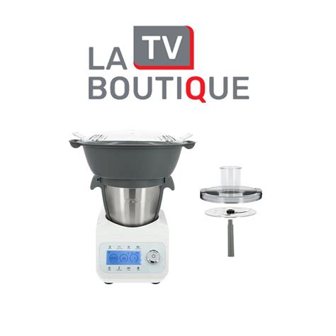 Compact Cook pro Panier Vapeur Découpe légumes