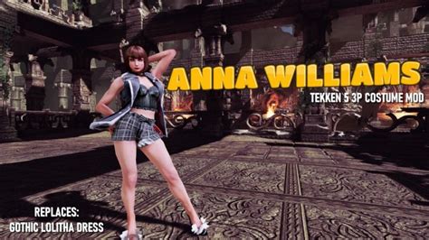 Tekkenmods Tekken 5 Anna Williams 3p Costume Mod For Tekken 7