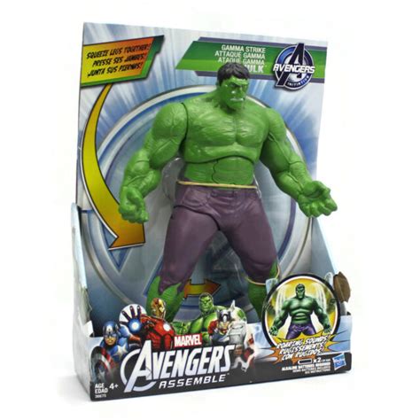 Marvel Avengers Gamma Strike Hulk New 10 In Figure Roaring Sounds