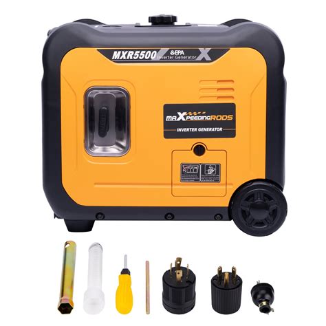 Maxpeedingrods 5500W Inverter Generator Electric Start Portable