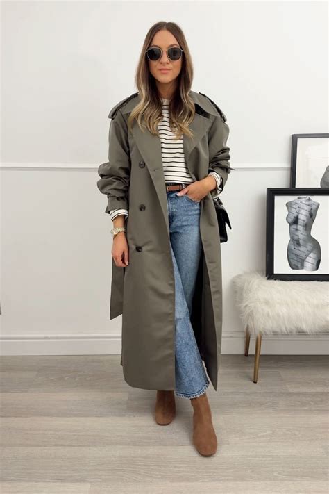 Elevated Trench Coat Curated On Ltk In Casual Trench Coat Outfit