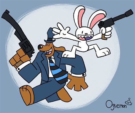 Sam And Max By Ogiemon On Newgrounds