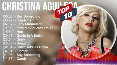 Christina Aguilera Greatest Hits Best Songs Music Hits Collection Top