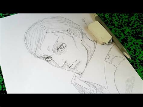 Comment Dessiner Erwin Smith Shingeki No Kiojin How To Draw Erwin