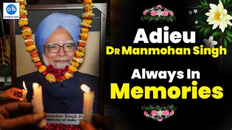 Dr Manmohan Singh State Funeral Live Updates Mortal Remains At Aicc Hq