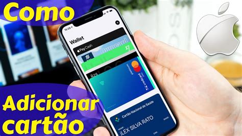 Como Cadastrar Cartão no iPhone YouTube