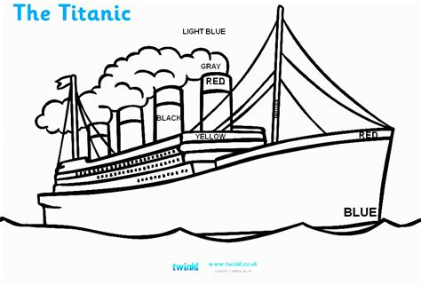 Free Titanic Coloring Pages To Print Download Free Titanic Coloring