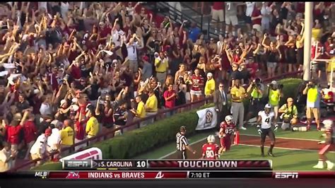 2013 Usc Vs Unc Kane Whitehurst 29 Yd Td Reception Youtube