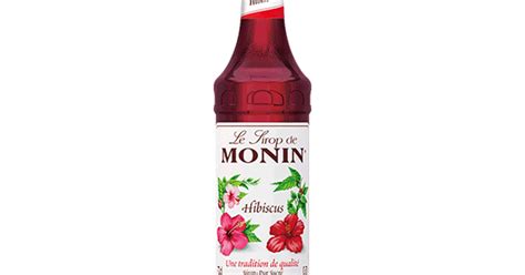 Monin Hibiscus Syrup L Sbb Group