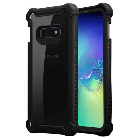 Samsung Galaxy S E Deksel Case Cover Svart Elkj P