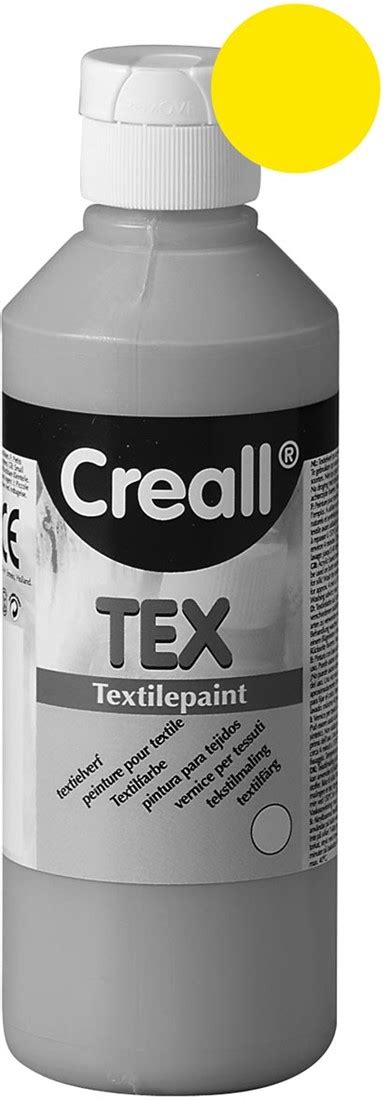 Textielverf Creall Tex Lichtgeel 250ml Bij Van Rietschoten