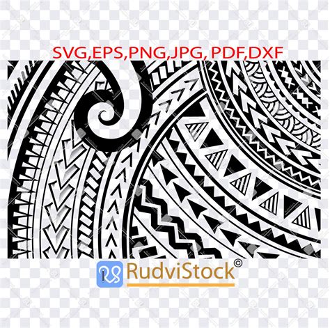 Polynesian Svg Samoa Svg Tribal Svg Hawaiian Tribal Svg Etsy