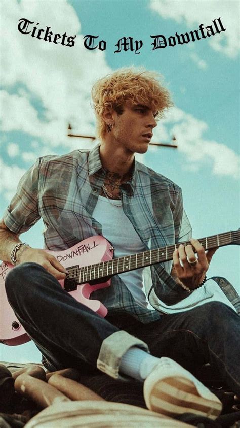 Download Tickets To My Downfall Machine Gun Kelly Sky Wallpaper