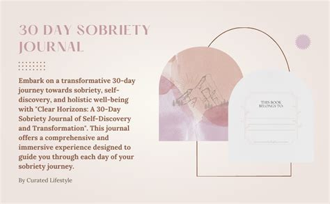 Clear Horizons A 30 Day Sobriety Journal Of Self Discovery And