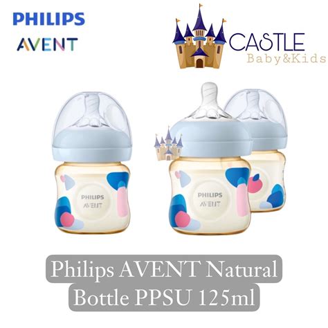 Jual Philips Avent Natural Bottle Ppsu 125ml Scf581 10 Scf581 20