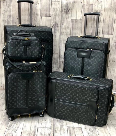 Maletas De Lujo Louis Vuitton Monogram Eclipse Set Piezas