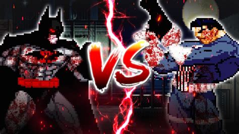 Batman Flashpoint Vs The Punisher SPRITE BATTLE YouTube