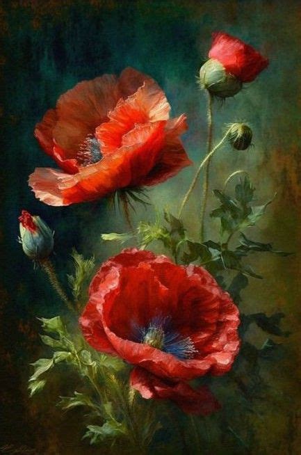 Pin By Marleen Meintjes On Art Poppies Verf Selfmaak In Poppy