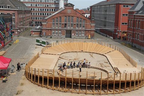 Grand D Part Du Tour De France Bruxelles Un V Lodrome Install Au