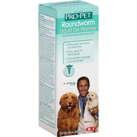 8 in 1 Liquid De-Wormer, Roundworm | Pet | Festival Foods Shopping