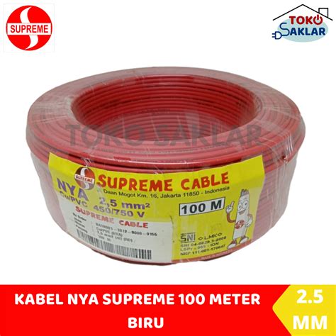 Kabel Nya Supreme Mm Panjang Meter Lazada Indonesia