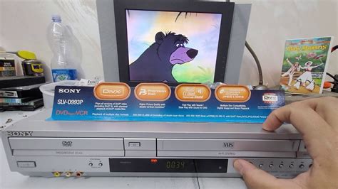 Videoregistratore Vhs Dvd Player Sony Slv D P Youtube