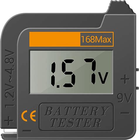 Staright Universal Digital Battery Tester Checker For All Battery C Aa