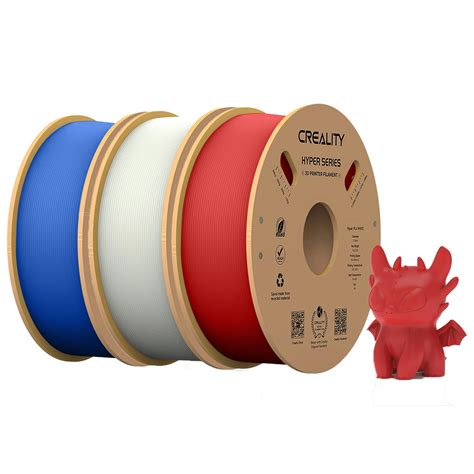 Promotion 3 pièces Creality Hyper Series PLA Filament 1 75 mm 1 kg