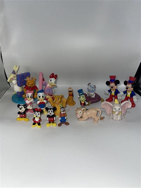 Disney Bone China Porcelain Mickey And Minnie Mouse With Other