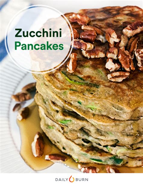 Zucchini Bread Pancakes Recipe Life By Daily Burn