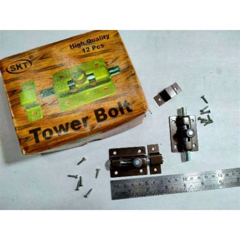 Jual Selot Pintu Jendela Inch Grendel Pintu Tower Bolt Grendel