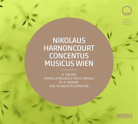 Concentus Musicus Wien Nikolaus Harnoncourt Harnoncourt Concentus