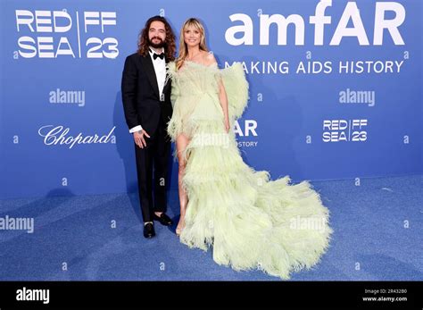 Tom Kaulitz Mit Ehefrau Heidi Klum Bei Der Amfar Gala Cannes Im