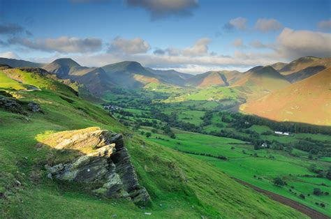 Newlands Valley From Catbells Mickledore Walking Holidays