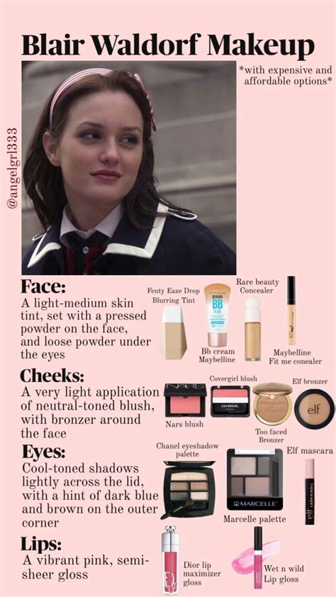 Blair Waldorf Makeup In Blair Waldorf Makeup Blair Waldorf