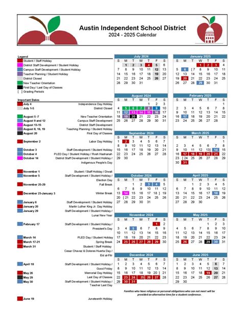 Austin Isd Calendar 2024 To 2025 Pdf Alyson Wileen