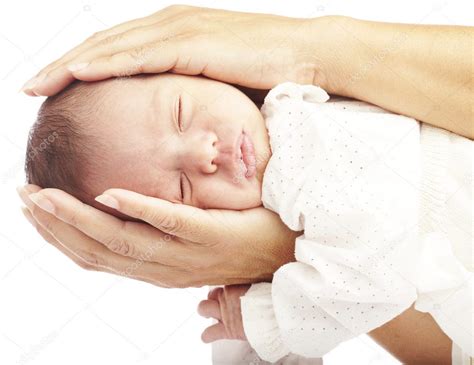 Hands holding newborn — Stock Photo © Krakenimages.com #10180320