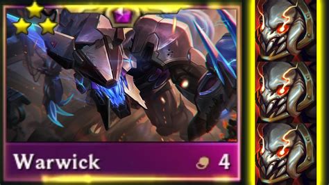 Let S Try 3 Star Warwick With 3 Titans TFT Set 8 5 YouTube