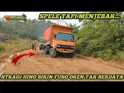 Akibat Adu Skill Trik Jitu Truk Hino 500 Bikin Truk Fuso Oren Tak