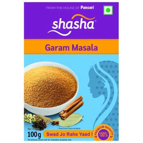 Buy SHASHA Garam Masala Premium Quality Aromatic Spice Blend