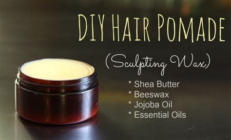 How To Make Homemade Hair Pomade Going Evergreen