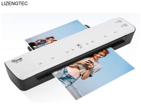 LIZENGTEC Roll Laminator Machine New Design Professional Office Hot And