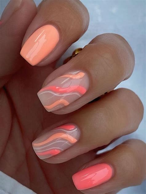 45 Coral Nail Designs You Ll Want To Try This Season Artofit