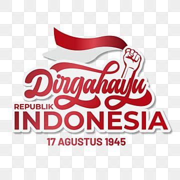 Dirgahayu Indonesia Vector Hd Images, Sticker Lettering Of Dirgahayu Republik Indonesia ...