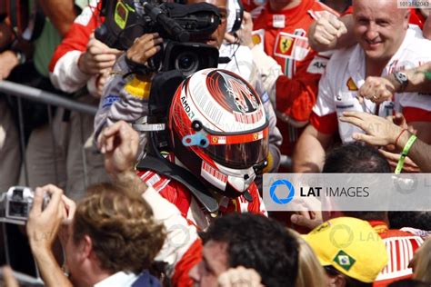 2007 Brazilian Grand Prix - Sunday Race Interlagos, Sao Paulo, Brazil 21st October 2007. Kimi ...