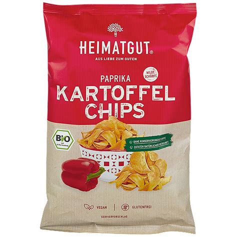 Heimatgut Kartoffelchips Paprika