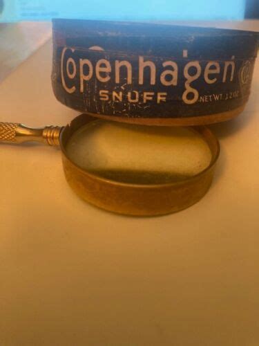 Vintage Copenhagen Tin United States Tobacco Co 1977 Ebay